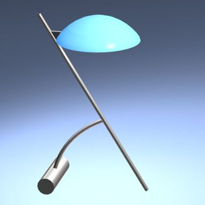 Minimalist desk lamp Italy 3D model de Majo Girasole