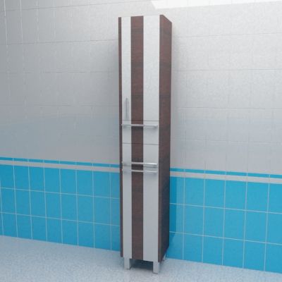 High cabinet 3d-model Bricklaer Fiji 34x32x200