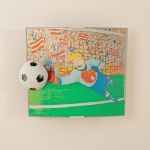 Lights for the childrens room football 3D - model CAD symbol Kids light02