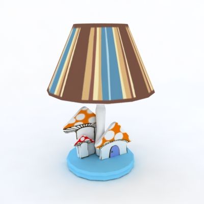 Children's desk lamp 3D model LT01mk02