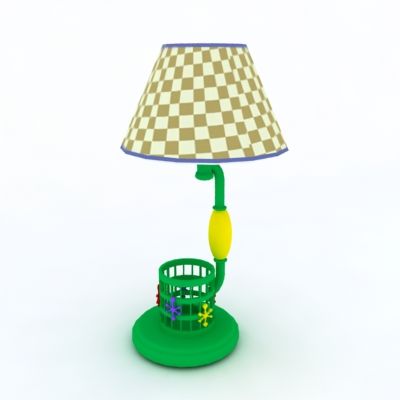 Desk lamp for the childrens room 3D object LT01mk03