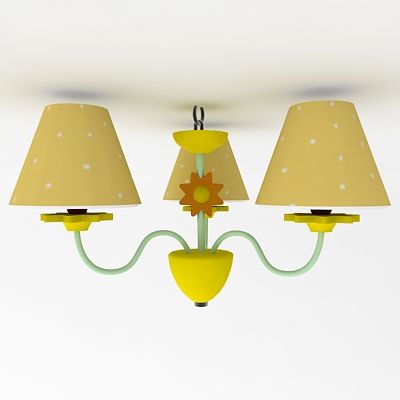 Lamp for childrens room 3DS LT01mk04