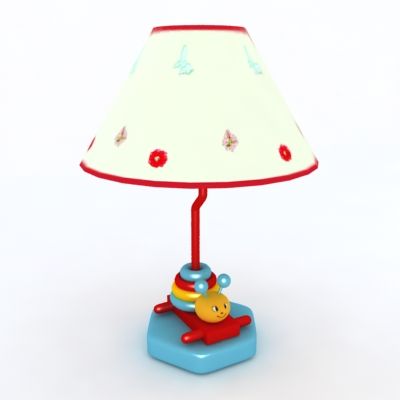 Desk lamp for kids modern CAD 3D - model symbol LT01mk15