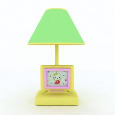 Childrens reading-lamp 3D model LT01mk16