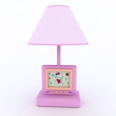 Childrens reading-lamp 3D – model  CAD symbol LT01mk17