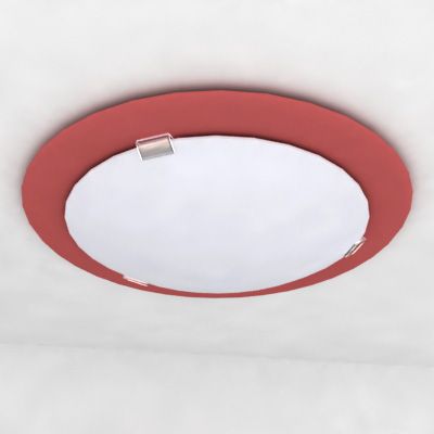 Minimalist round chandelier 3D model Light1MK10