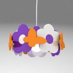 Chandelier in a modern style 3D - model CAD symbol Light 003