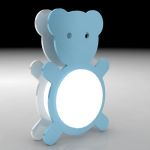 Night-light for childrens room 3D object Light 008