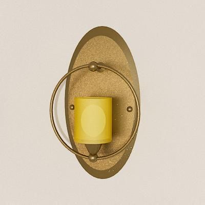 Contemporary Italian sconce 3D - model Lussole cl 25