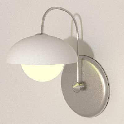 Minimalist Italian sconces 3D - model Lussole cl 31