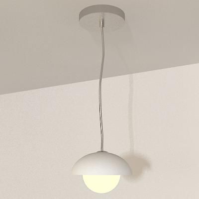 Minimalist chandelier Italy 3D - model Lussole cl 32