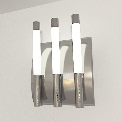 Italian sconces high-tech 3D - model CAD symbol Lussole md 30