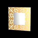 3D - model Devon-Devon Maine gold mirror