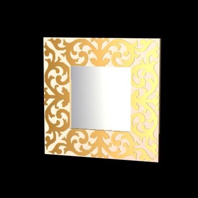 3D - model Devon-Devon_Maine_gold_mirror