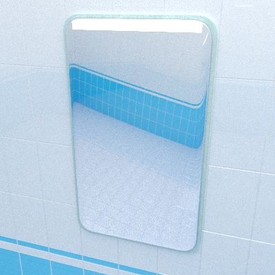 Mirror 3d-model Aquaton Vita 46x82