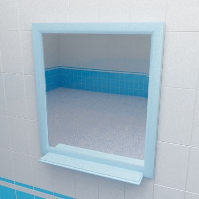 Mirror 3d-model Caprigo Albion 70x80 blue