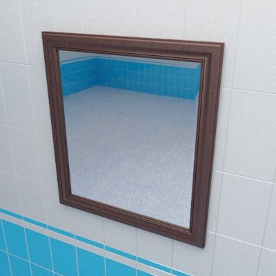 Mirror 3d-model Caprigo Ravenna 75x85 B