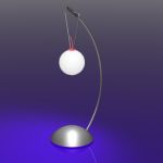 Modern desk lamp Germany 3D – model  CAD symbol Oligo OKI DOKI