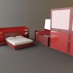 3d-model Parentesi modern bed (Italy) Parentesi 01