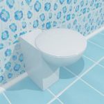 Qualitative 3D-model kerama-marazzi toilet bowl 1 YOU and ME