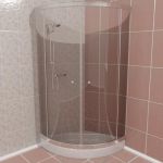 Qualitative 3D-model of Shower Enclosures 09 90x90x200