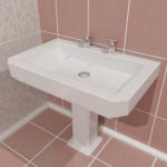 Qualitative 3D-model of Shower Sink 02