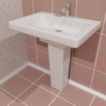 Qualitative 3D-model of Shower Sink 05