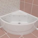 Qualitative 3D-model of Shower Trays 04 90x90