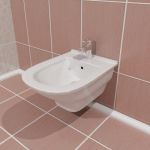 Qualitative 3D-model of bidet 04