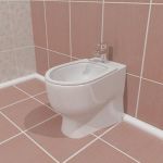 Qualitative 3D-model of bidet 10