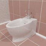 Qualitative 3D-model of bidet 11