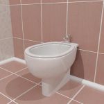 Qualitative 3D-model of bidet 12