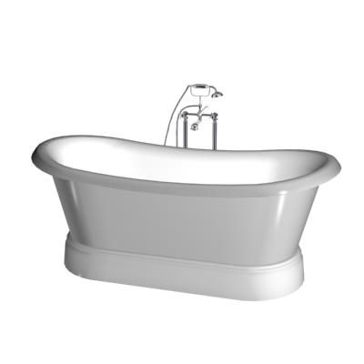 Royal_bathtub 3D - model