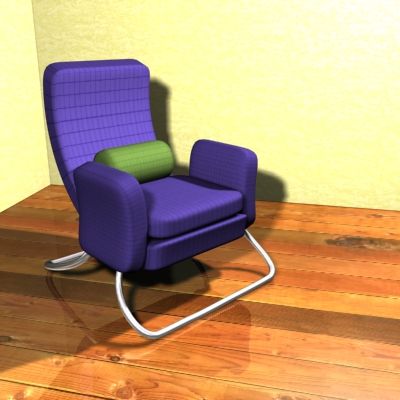 High-tech armchair 3D – model   SDF56