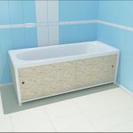 Screen for bath 1680x60 karc