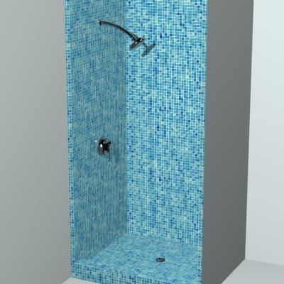 Shower03 3D - model