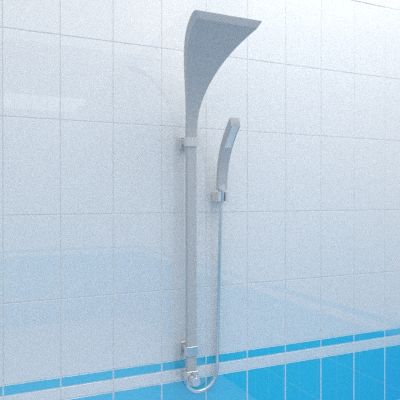 Shower 3d-model Lemark LM8807C