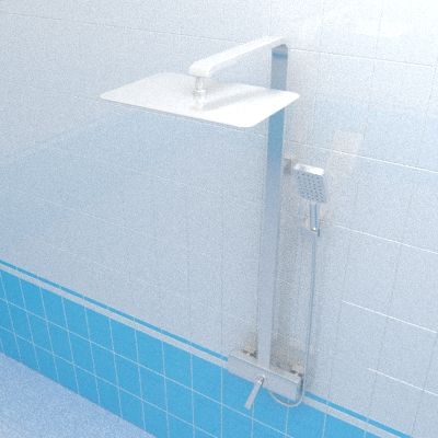 Shower 3d-model Timo Halti HaltiSX-4190