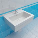 Sink 3d-model CEZARES Prati 60x46x53