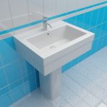 Sink 3d-model CEZARES Prati 60x46x85