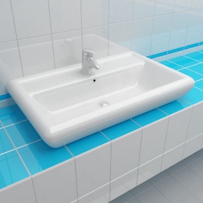 Sink 3d-model Cersanit IRYDA 80