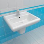 Sink 3d-model Cersanit IRYDA I60