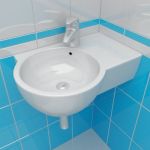 Sink 3d-model Cersanit NANO 50 R