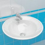 Sink 3d-model Cersanit Stella 50