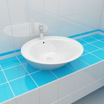 Sink 3d-model Cersanit VENEZIA V52