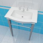 Sink 3d-model Devon&Devon Berkeley 40x60