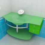 Sink 3d-model Fram 112 green