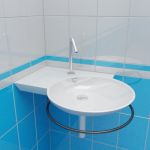 Sink 3d-model Jacob delafon Formilia 60x46 L