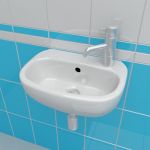 Sink 3d-model KOLO Style 36x26