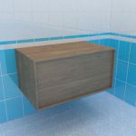 Sink 3d-model Kerama marazzi ATOLLO 40x50x80 v1